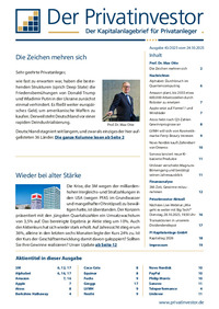 Der Privatinvestor Nr. 43 vom 24.10.2025