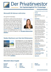 Der Privatinvestor Nr. 49 vom 05.12.2025