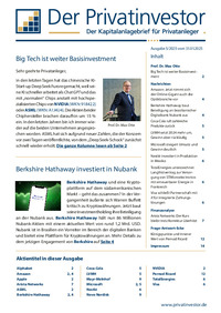 Der Privatinvestor Nr. 5 vom 31.01.2025