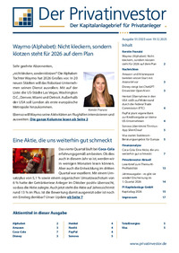 Der Privatinvestor Nr. 51 vom 19.12.2025