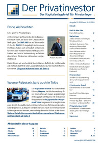 Der Privatinvestor Nr. 51 vom 20.12.2024