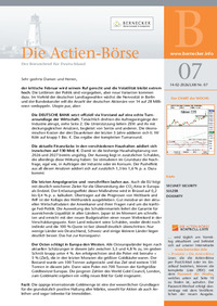 Die Actien-Börse Nr. 07 vom 14.02.2026