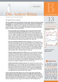 Die Actien-Börse : Die Actien-Börse Nr. 13 vom 28.03.2026