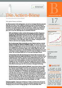 Die Actien-Börse Nr. 17 vom 25.04.2026