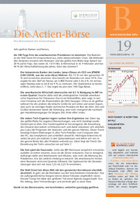 Die Actien-Börse Nr. 19 vom 10.05.2025