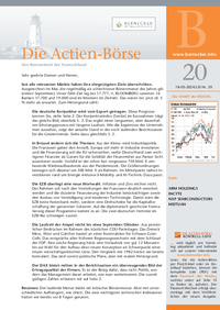 Die Actien-Börse : Die Actien-Börse Nr. 20 vom 18.05.2024