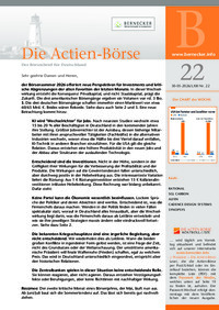 Die Actien-Börse Nr. 22 vom 30.05.2026