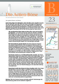 Die Actien-Börse Nr. 23 vom 06.06.2026