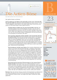 Die Actien-Börse : Die Actien-Börse Nr. 23 vom 08.06.2024