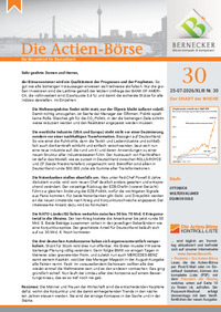 Die Actien-Börse Nr. 30 vom 25.07.2026