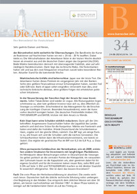 Die Actien-Börse Nr. 34 vom 24.08.2024