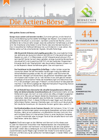 Die Actien-Börse Nr. 44 vom 31.10.2026
