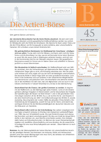 Die Actien-Börse Nr. 45 vom 09.11.2024