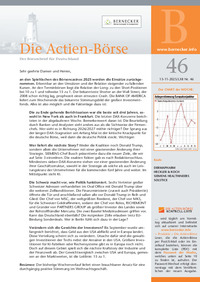 Die Actien-Börse Nr. 46 vom 15.11.2025