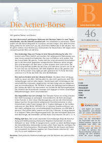 Die Actien-Börse : Die Actien-Börse Nr. 46 vom 16.11.2024