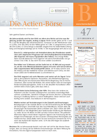 Die Actien-Börse Nr. 47 vom 22.11.2025