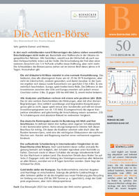 Die Actien-Börse Nr. 50 vom 13.12.2025