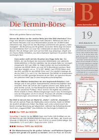 Die Termin-Börse Nr. 19 vom 08.05.2026