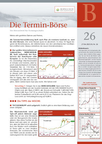 Die Termin-Börse Nr. 26 vom 27.06.2025