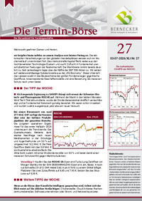 Die Termin-Börse Nr. 27 vom 03.07.2026