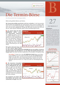 Die Termin-Börse Nr. 27 vom 04.07.2025