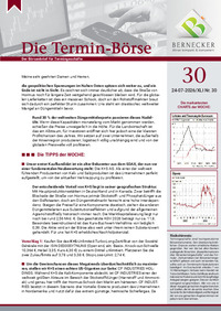 Die Termin-Börse Nr. 30 vom 24.07.2026