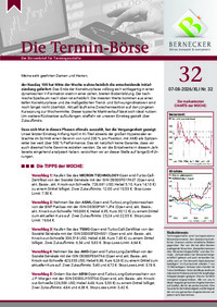 Die Termin-Börse Nr. 32 vom 07.08.2026