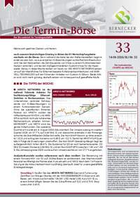 Die Termin-Börse Nr. 33 vom 14.08.2026