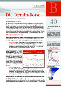 Die Termin-Börse : Die Termin-Börse Nr. 40 vom 04.10.2024