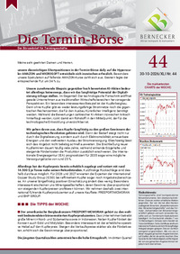 Die Termin-Börse Nr. 44 vom 30.10.2026