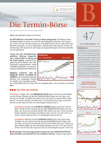 Die Termin-Börse Nr. 47 vom 22.11.2024