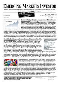 EMERGING MARKETS INVESTOR Nr. 12 vom 29.05.2026
