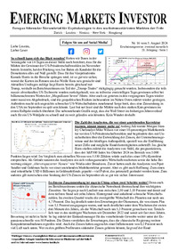 EMERGING MARKETS INVESTOR : EMERGING MARKETS INVESTOR Nr. 16 vom 05.08.2024