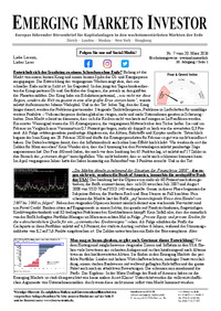 EMERGING MARKETS INVESTOR Nr. 16 vom 20.03.2026