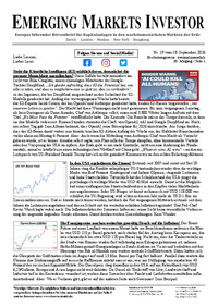 EMERGING MARKETS INVESTOR Nr. 19 vom 18.09.2026