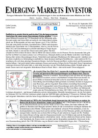 EMERGING MARKETS INVESTOR : EMERGING MARKETS INVESTOR Nr. 19 vom 20.09.2024