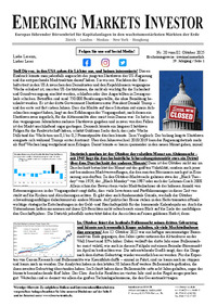 EMERGING MARKETS INVESTOR Nr. 20 vom 02.10.2025