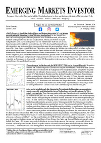 EMERGING MARKETS INVESTOR Nr. 20 vom 04.10.2024