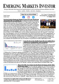 EMERGING MARKETS INVESTOR Nr. 23 vom 14.11.2025