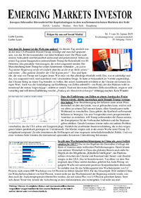 EMERGING MARKETS INVESTOR Nr. 3 vom 24.01.2025