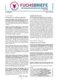 FUCHS-BRIEFE Nr. 03 vom 12.01.2026