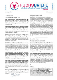 FUCHS-BRIEFE Nr. 19 vom 09.03.2026