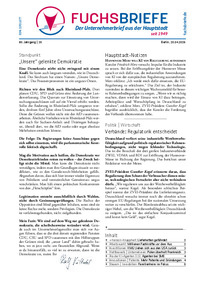 FUCHS-BRIEFE Nr. 30 vom 20.04.2026