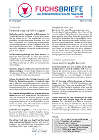 FUCHS-BRIEFE Nr. 32 vom 27.04.2026