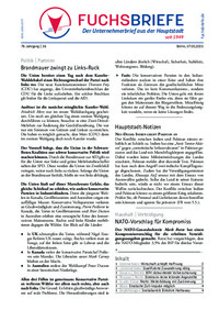 FUCHS-BRIEFE Nr. 36 vom 07.05.2025