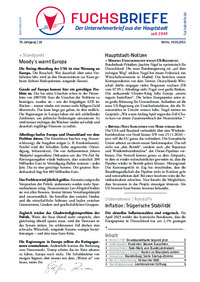 FUCHS-BRIEFE Nr. 38 vom 19.05.2025
