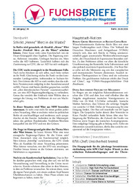 FUCHS-BRIEFE Nr. 40 vom 26.05.2026