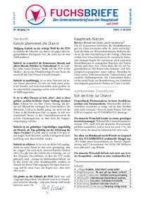 FUCHS-BRIEFE Nr. 42 vom 01.06.2026