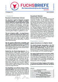FUCHS-BRIEFE Nr. 42 vom 02.06.2025