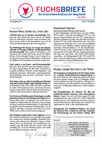 FUCHS-BRIEFE Nr. 44 vom 10.06.2025